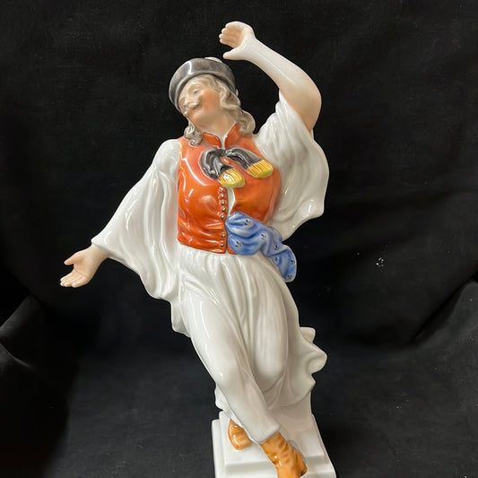 Herend Hungary Handpainted Porcelain Dancer