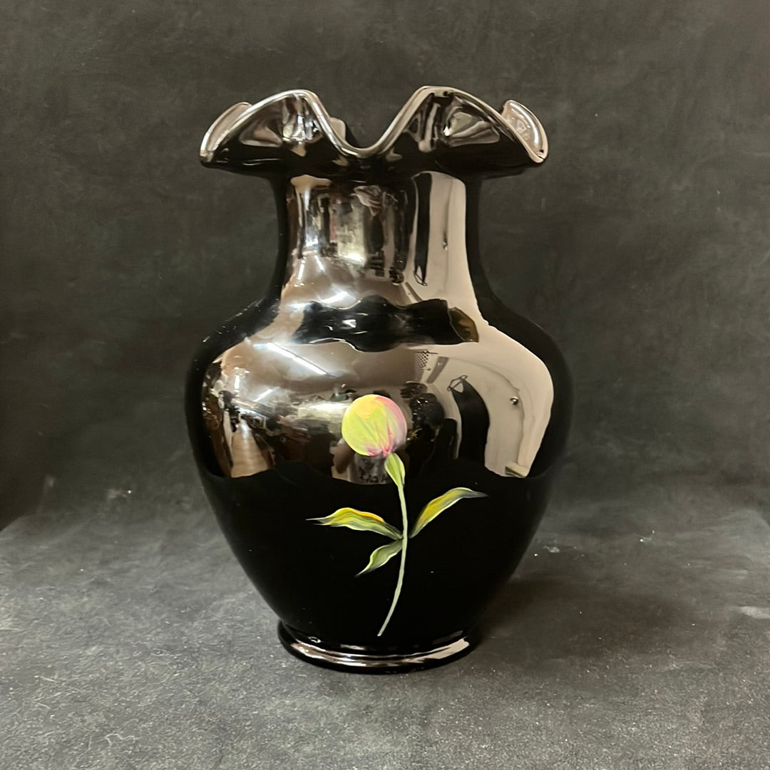 1992 Fenton Limited Edition Hand Painted Vase