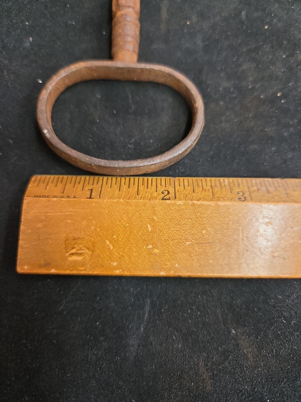 18th Century Castle Church Cast Iron Key Warded