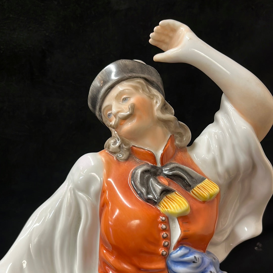 Herend Hungary Handpainted Porcelain Dancer