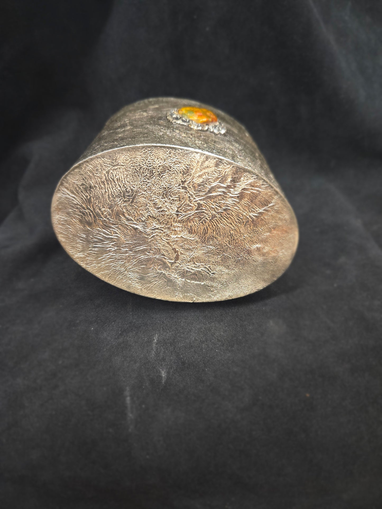 Topazio Sterling Silver Canister