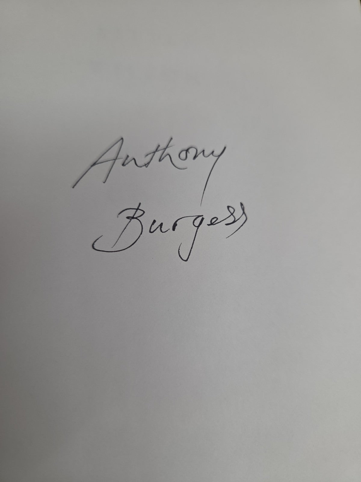 SIGNED FIRST EDITION Franklin Library LITTLE WILSON BIG GOD Anthony Burgess 1987