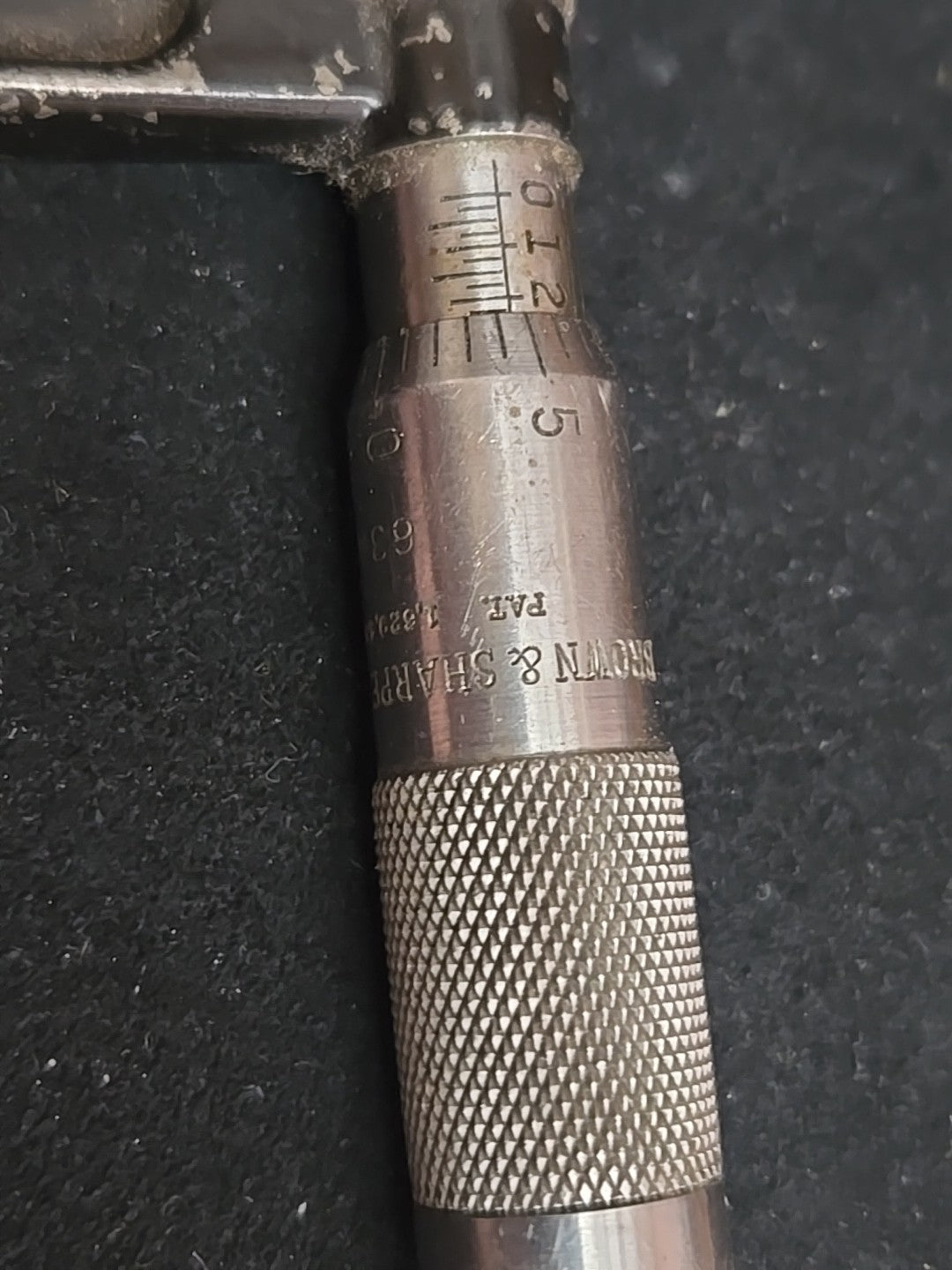 Vintage Brown and Sharpe Outside Micrometer 2 - 3 Inch No. 63a