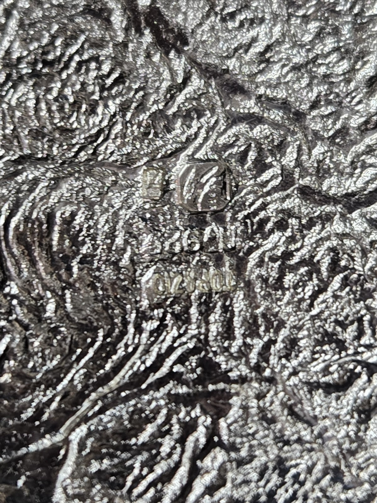 Topazio Sterling .925 Moderrnist Brutalist Silver Biscuit Canister
