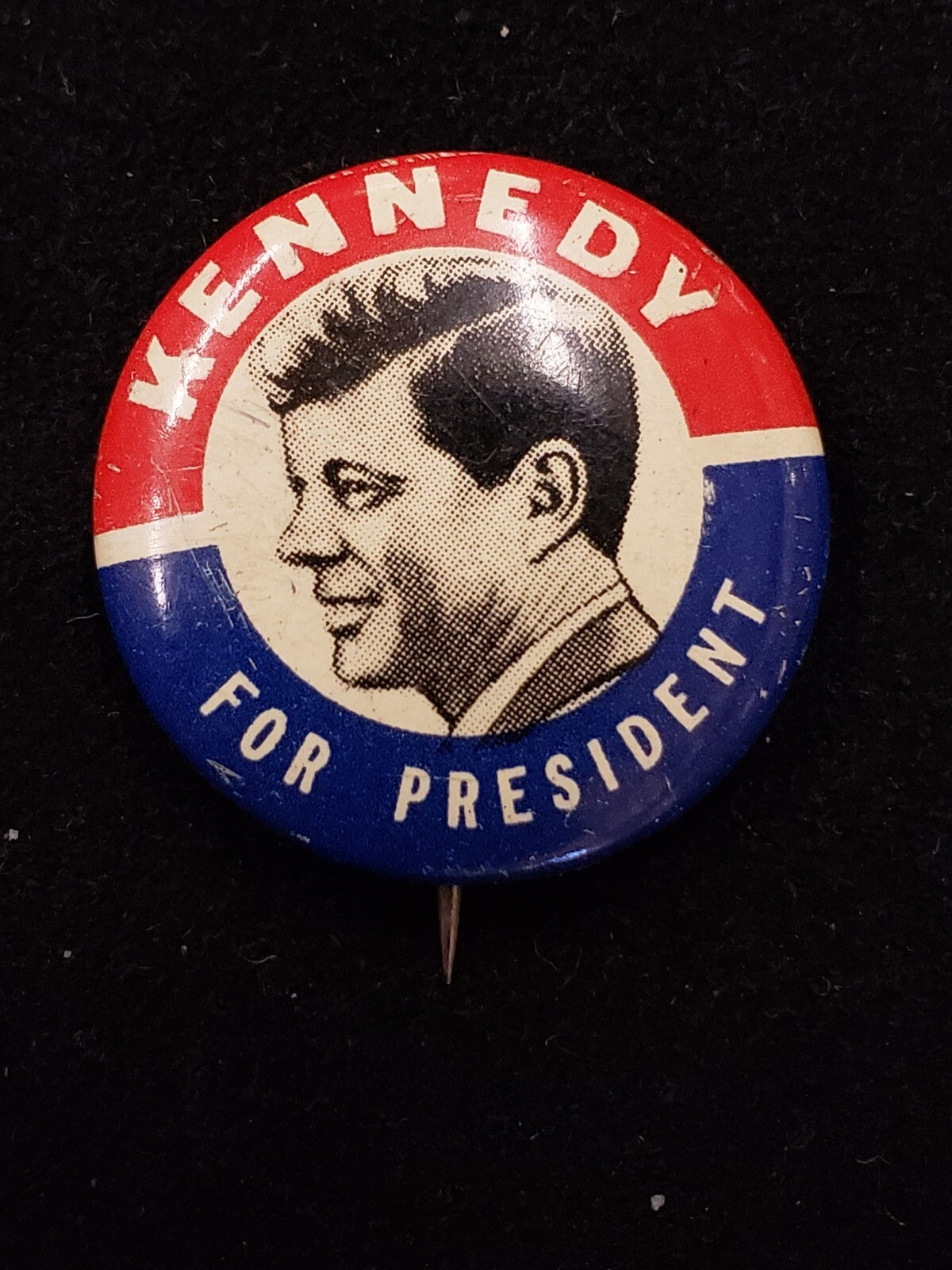 John Kennedy JFK Presidential Campaign Pins (2)