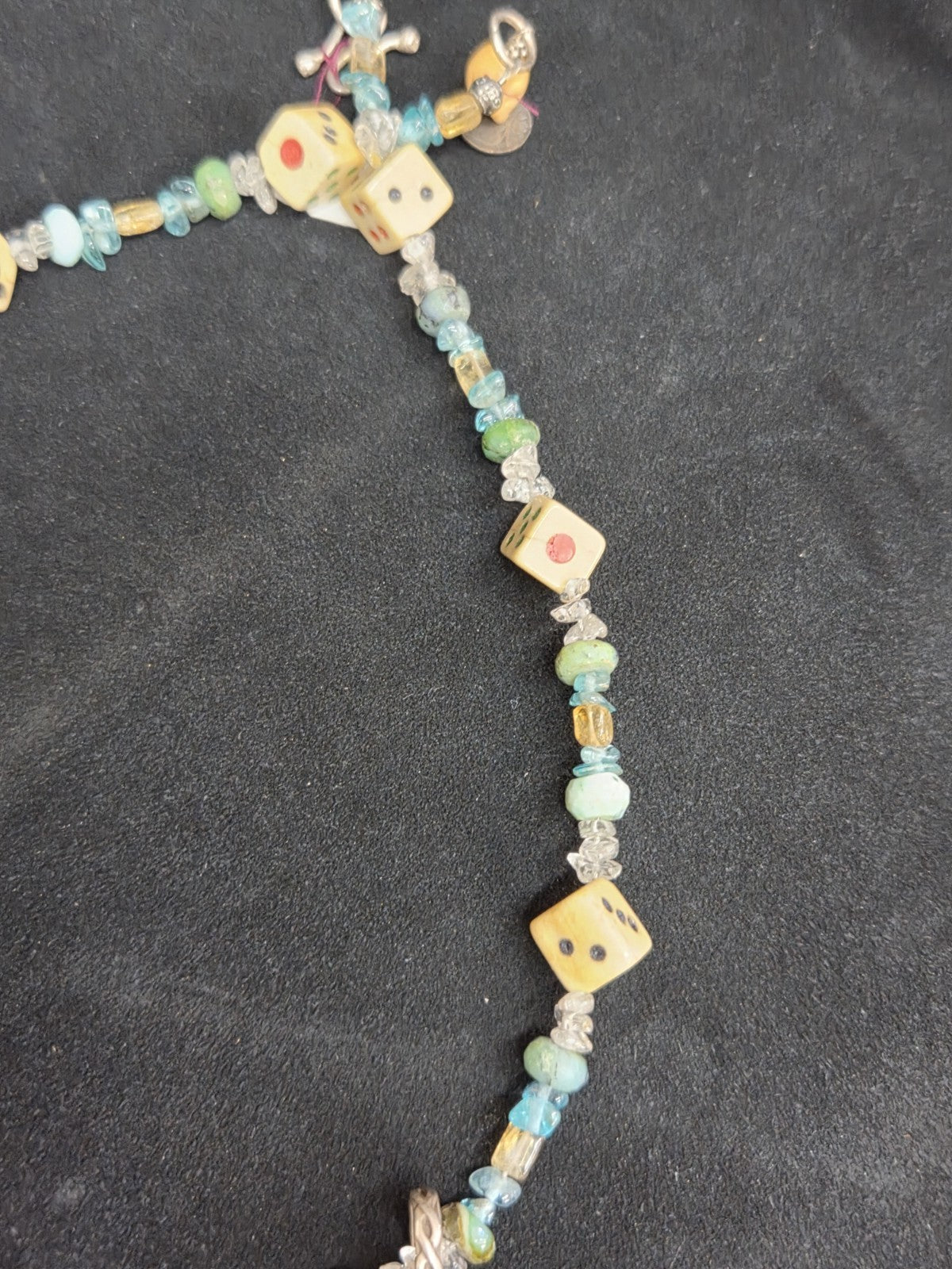 SWEET BIRD STUDIO Sterling and Bone Necklace and Pendant Resist Much Obey Little