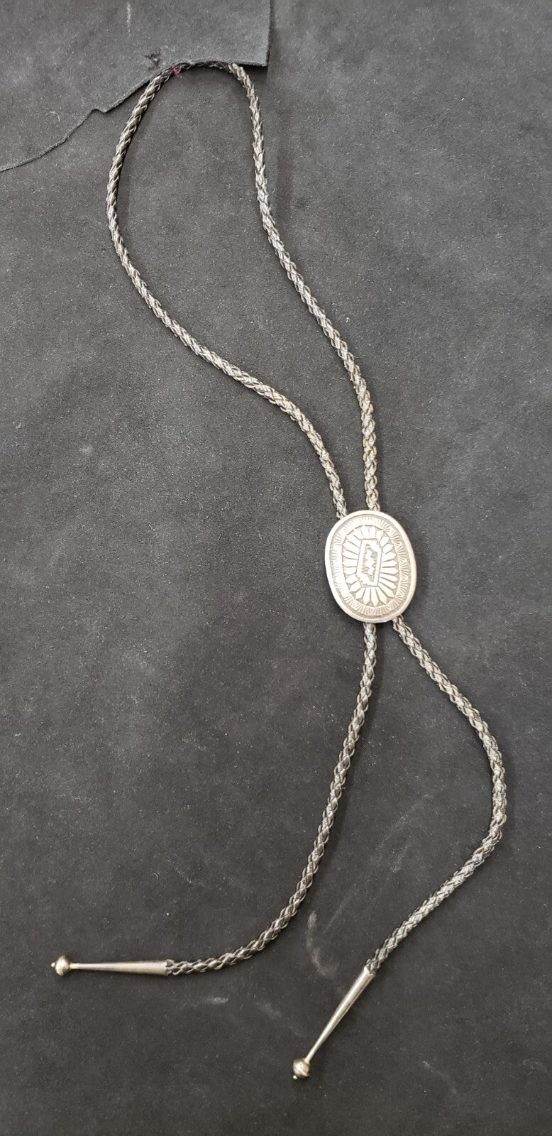 Vintage Emerson Bill Sterling Bolo Tie