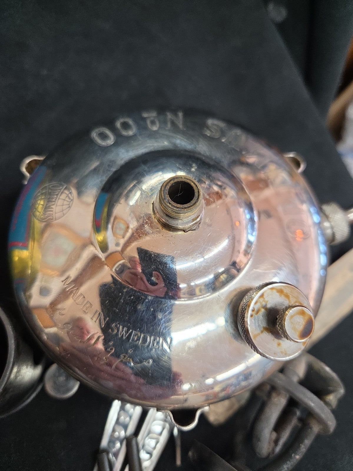 1950's Optimus No. 00 Chrome Plated Camping Stove Untested