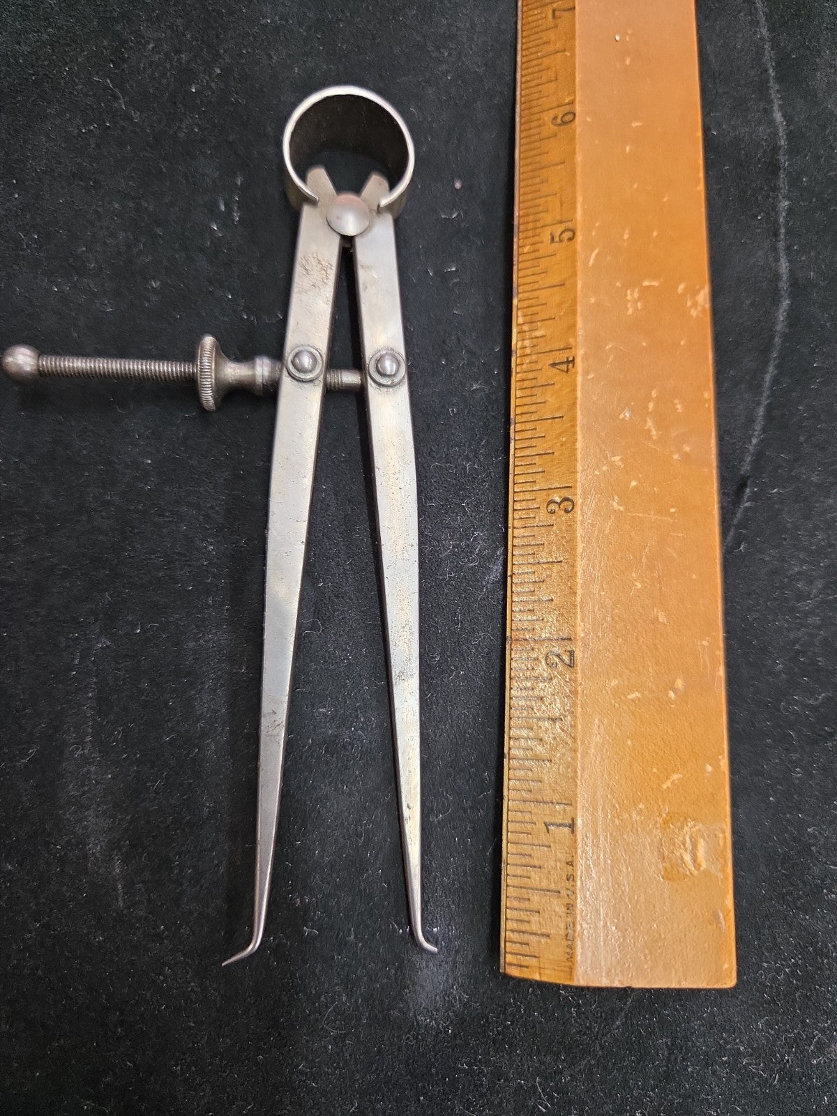 Starrett Yankee Spring-Type Inside Calipers 0 to 6"