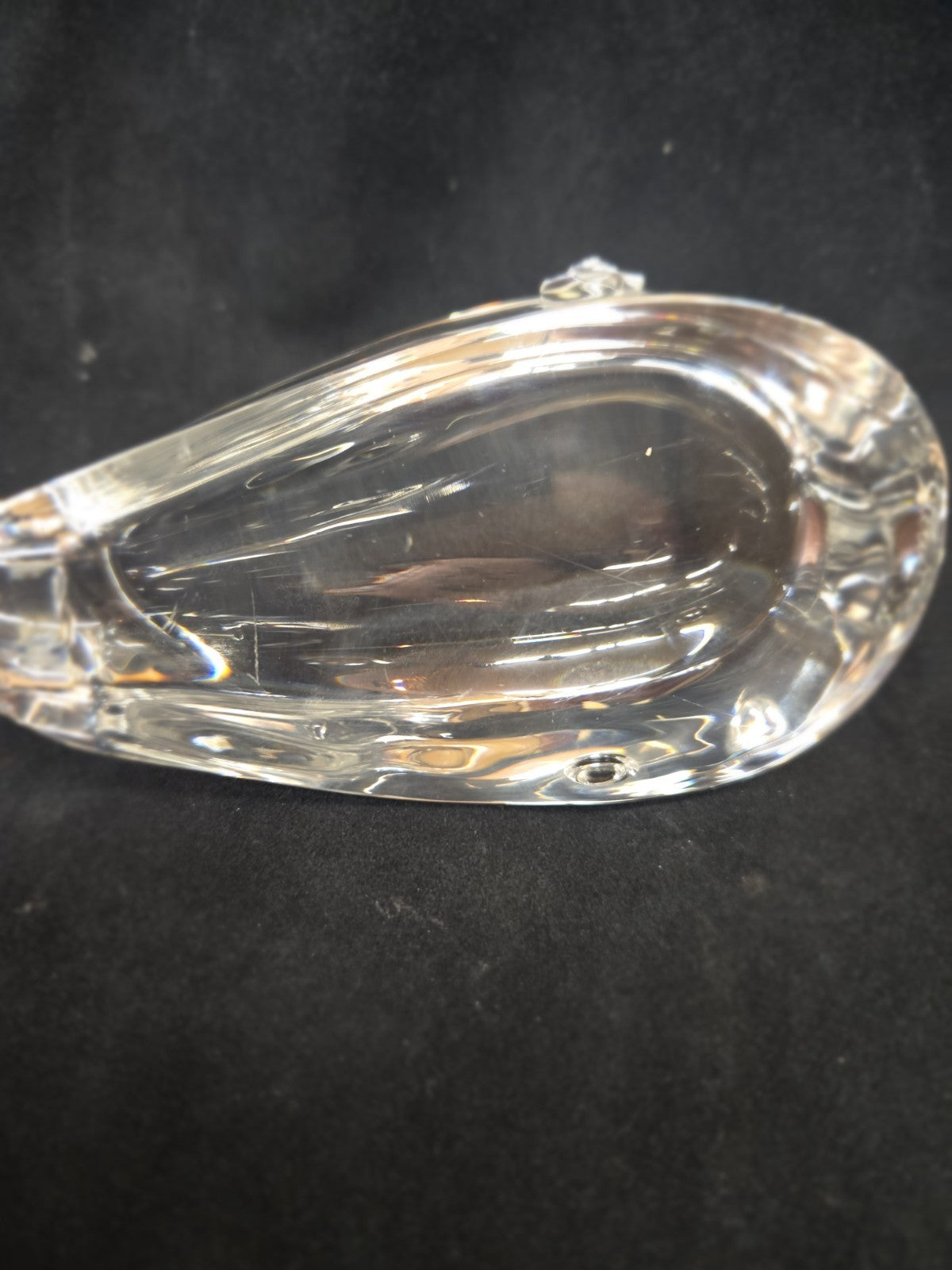 Steuben MCM Sperm Whale Paperweight  Signed