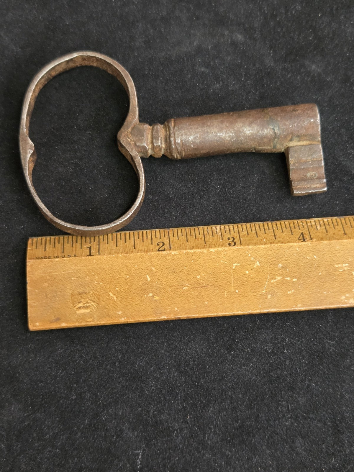 Antique Castle Church Cast Iron Key