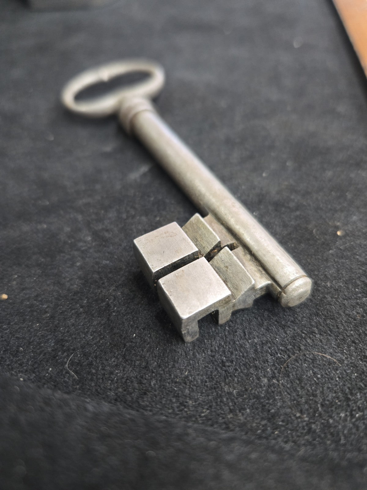 Antique 18th Century German Strongbox Skeleton Key