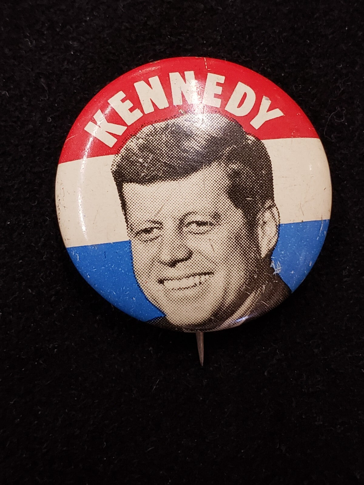 John Kennedy JFK Presidential Campaign Pins (2)