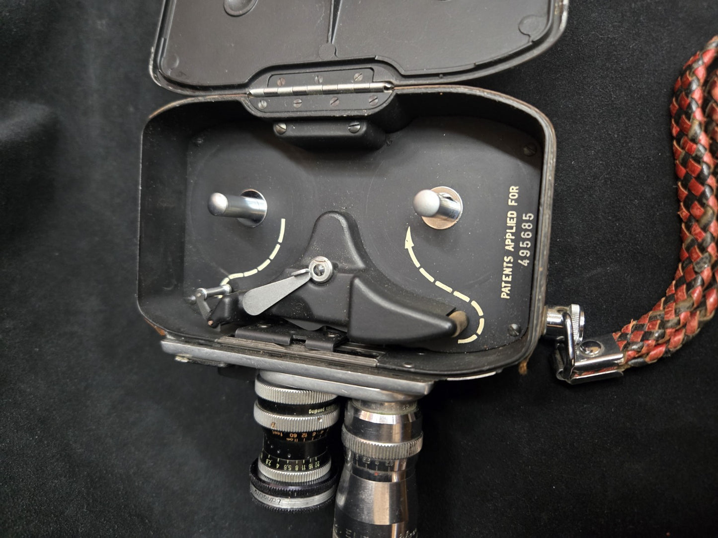  Paillard Bolex B8 8mm Movie Camera *UNTESTED*, Kern Paillard 13mm Lens