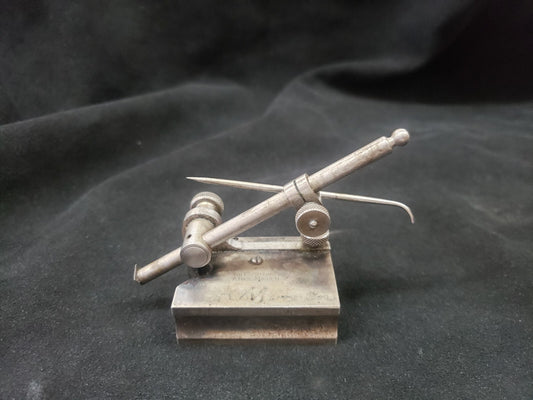 Vintage Starrett Surface Gage with 7 1/2" and 12" Spindles