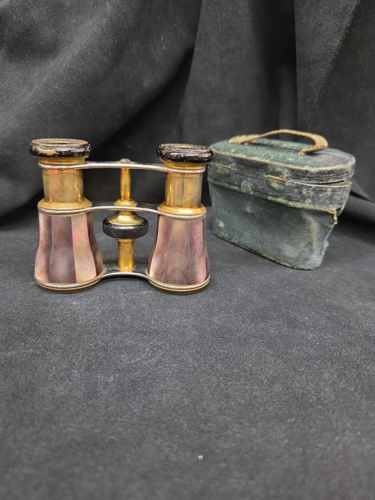 Pair of Williams, Brown & Earle  Mother Of Pearl Opera Glasses