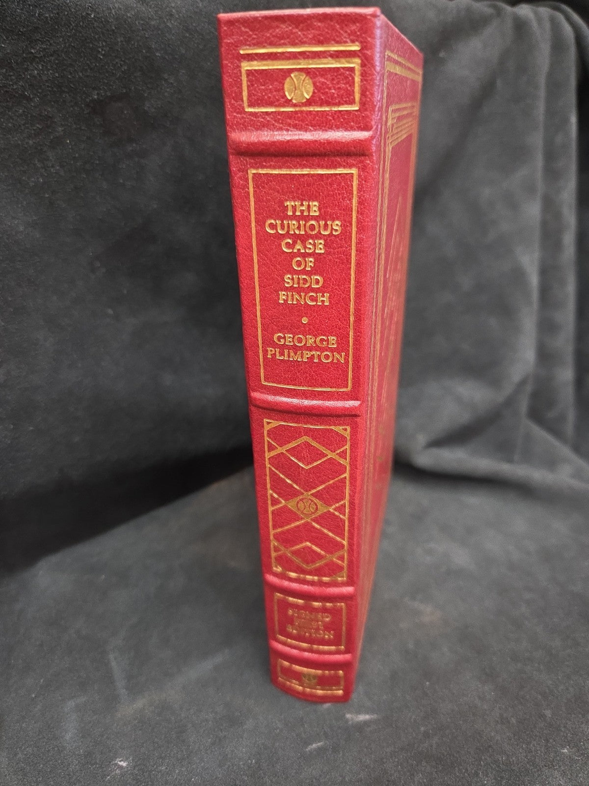 George Plimpton Signed The Curious Case of Sidd Finch - The Franklin Library