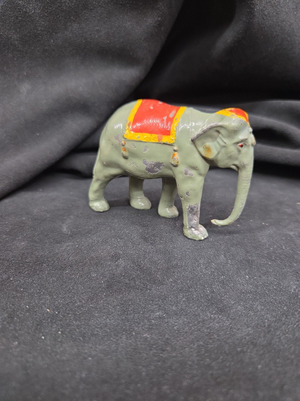 1930's Vintage Britains Mammoth Circus Elephant Lead Figurine