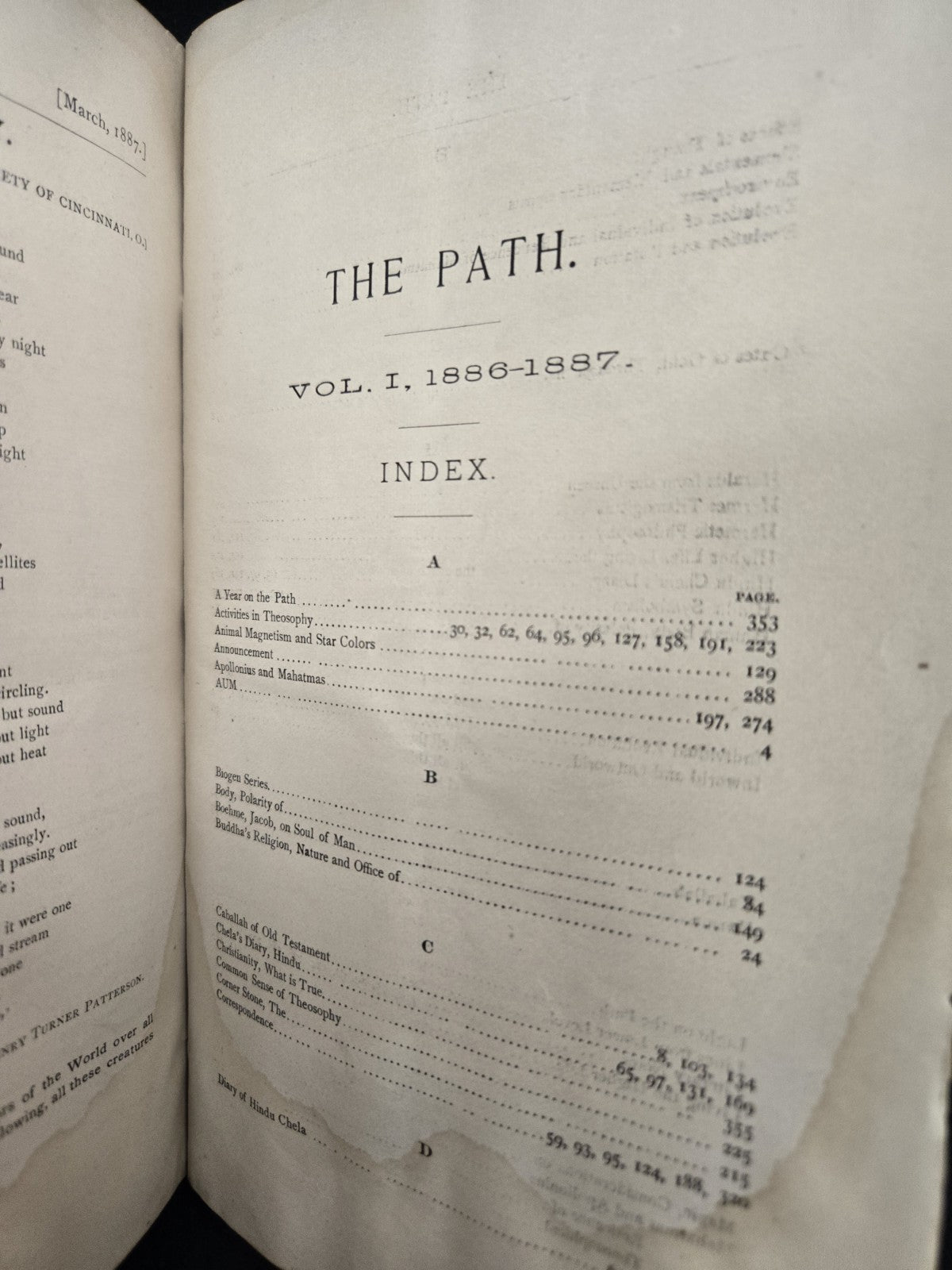 The Path | 1886-1887 | Vol. 1, Nos. 7-12. 1886-1887 | William Q. Judge | Occult