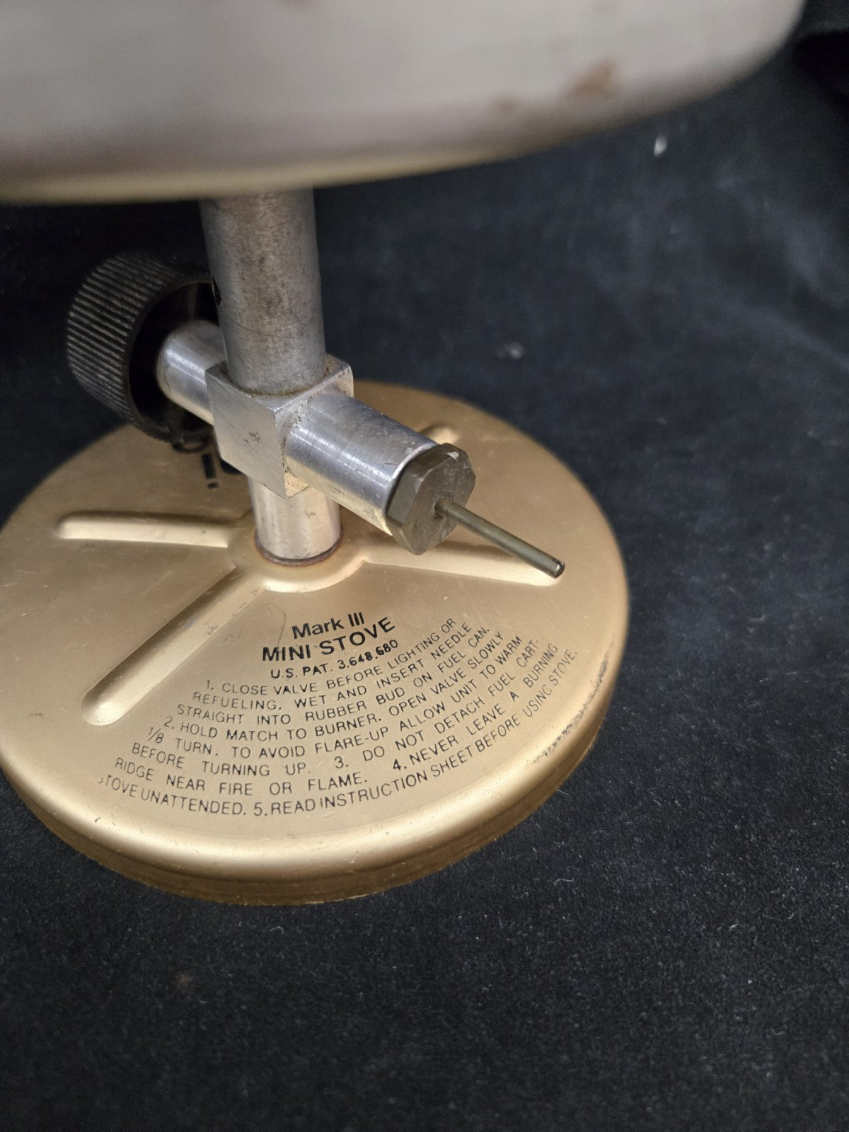 Hank Roberts Mark III Compact Backpacking  Mini Stove