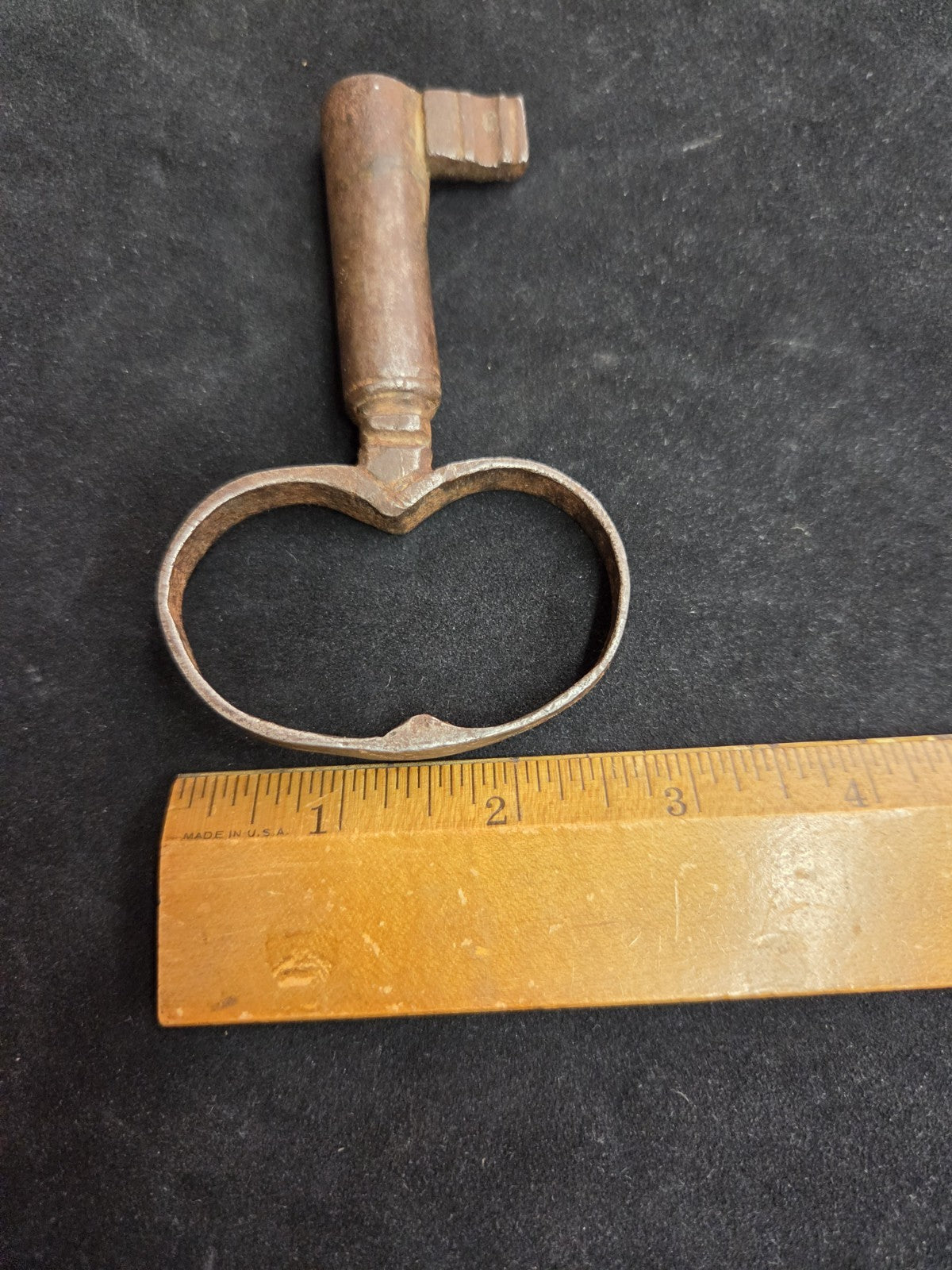 Antique Castle Church Cast Iron Key