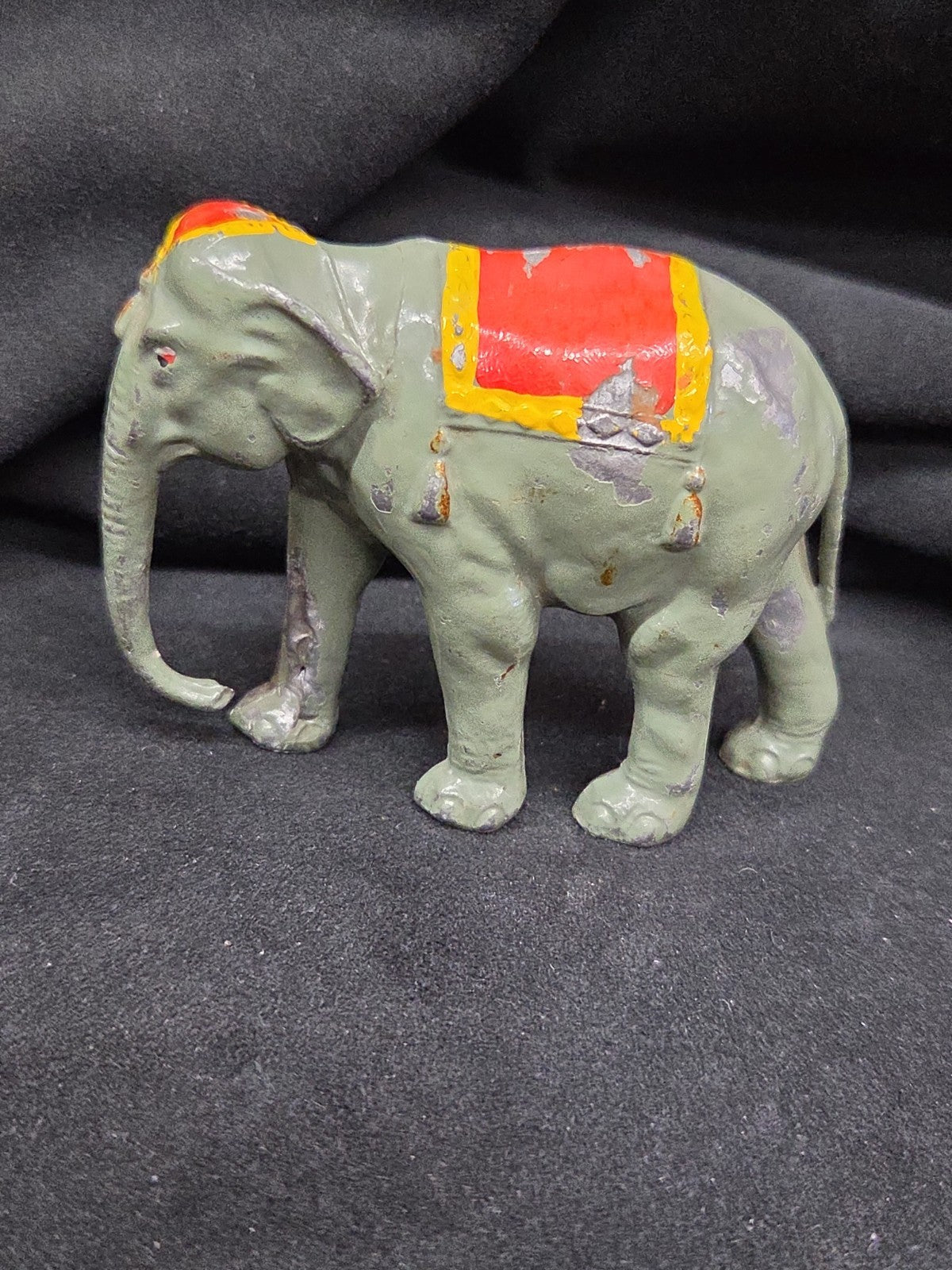 1930's Vintage Britains Mammoth Circus Elephant Lead Figurine