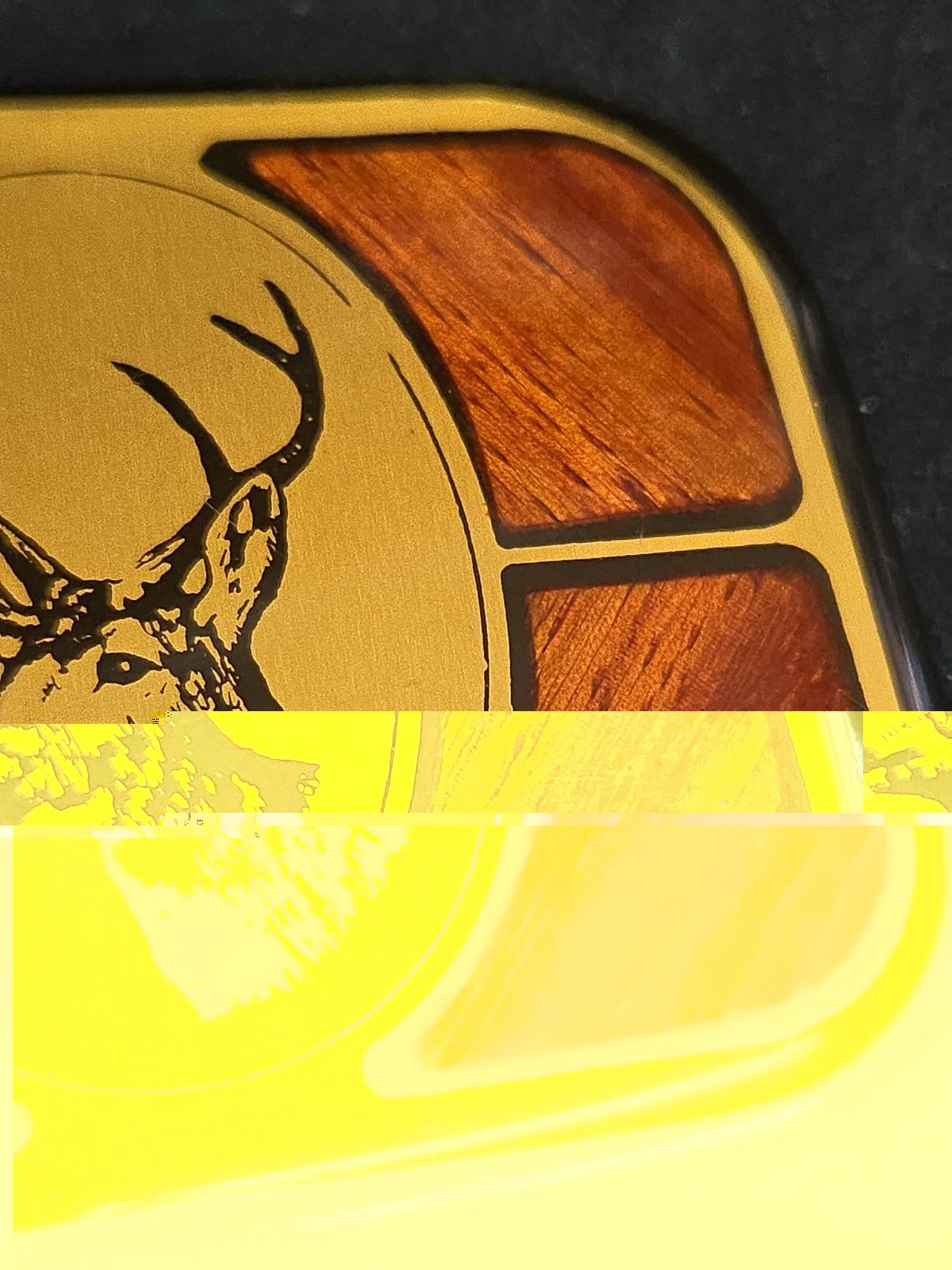 Harmony Metal Solid Brass Belt Buckle Buck Deer Head