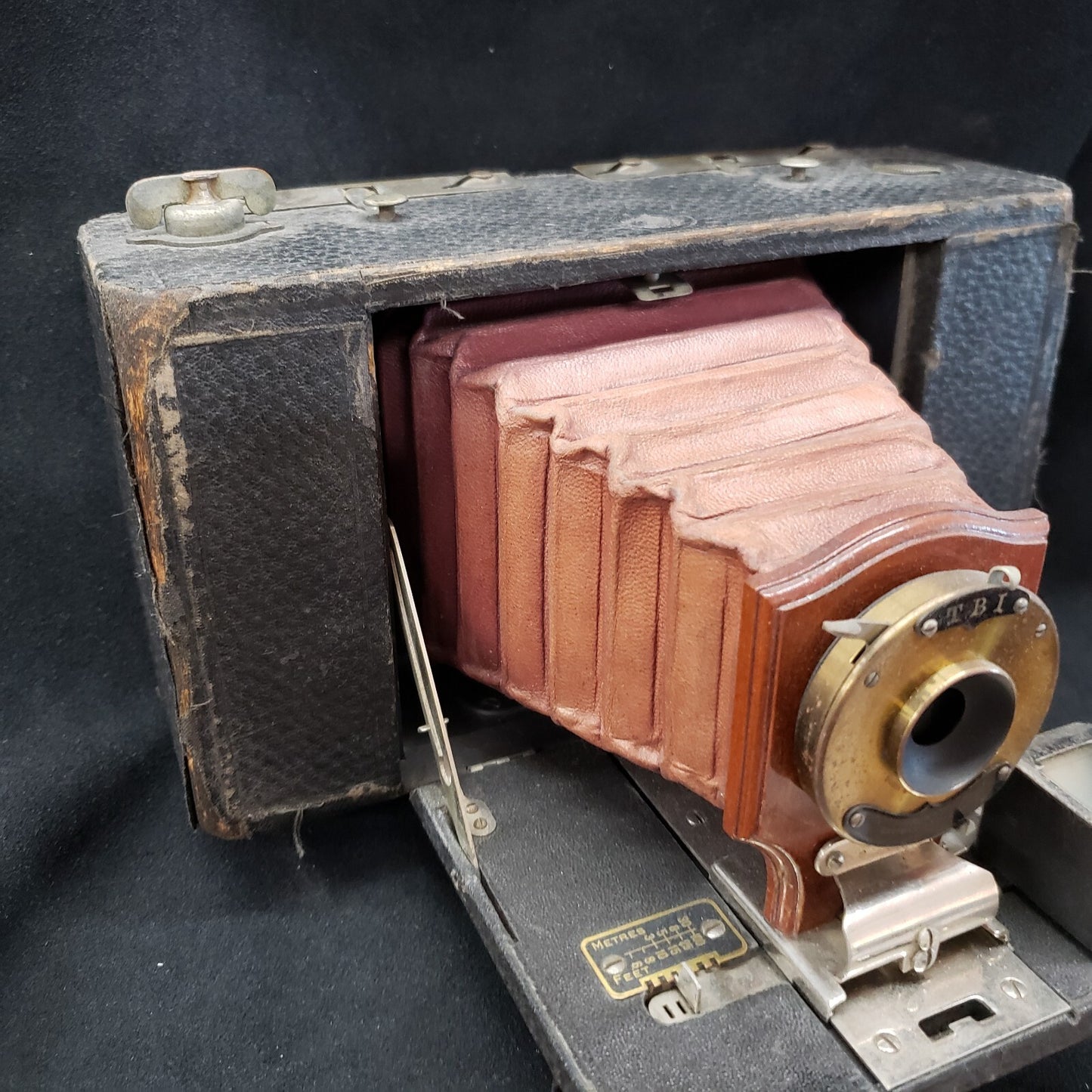 Vintage Kodak No. 3 Folding Camera Working