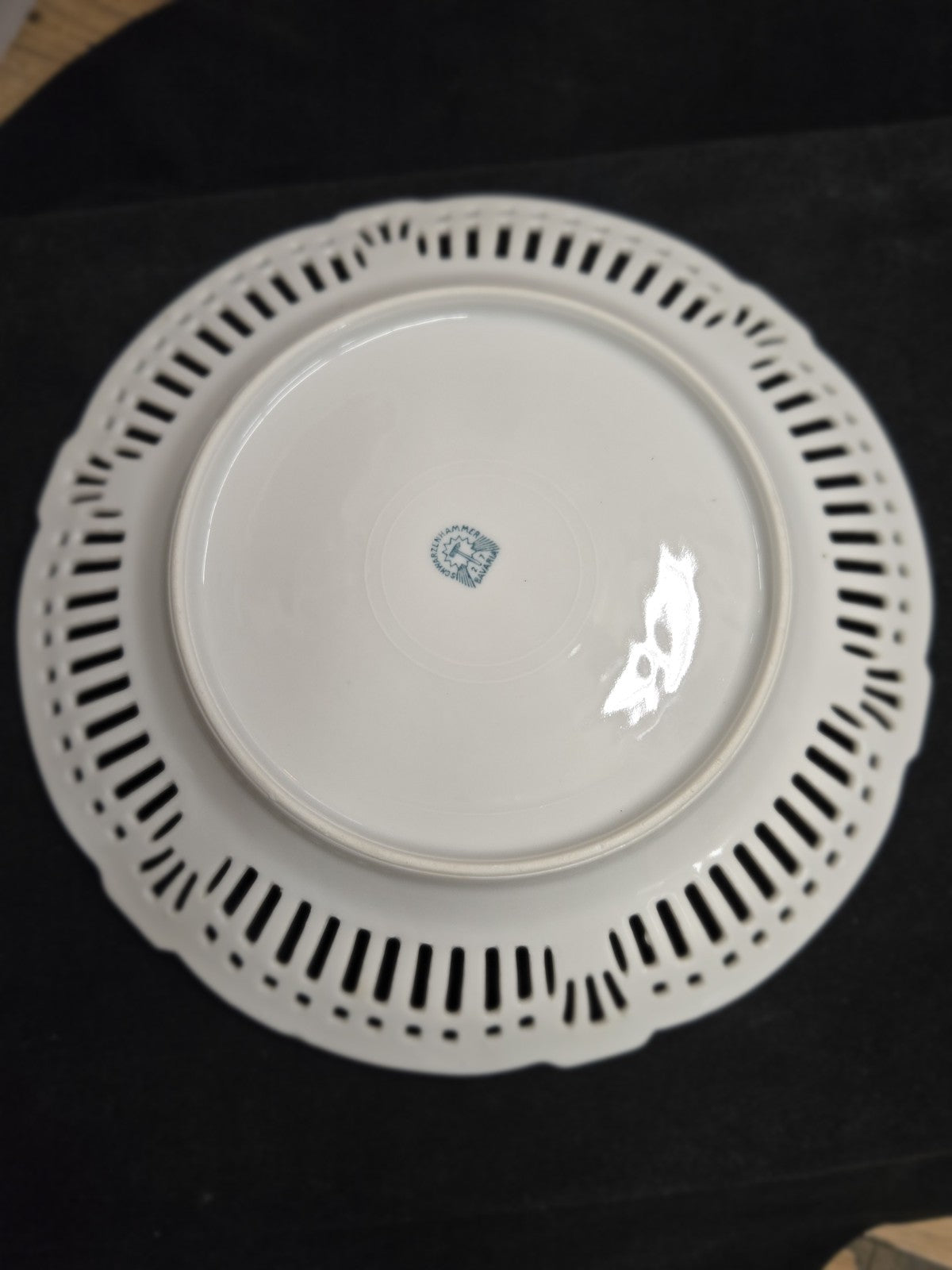 Schwarzenhammer 8 1/4" Bird of Paradise Decorative Plate Made in Germany