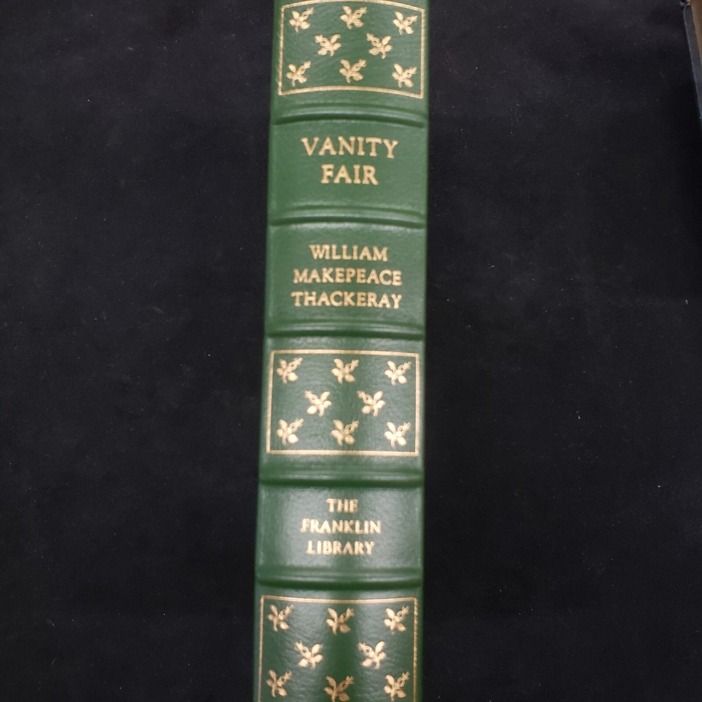 Vanity Fair, William Makepeace Thackeray Franklin Library 100 GREATEST BOOKS