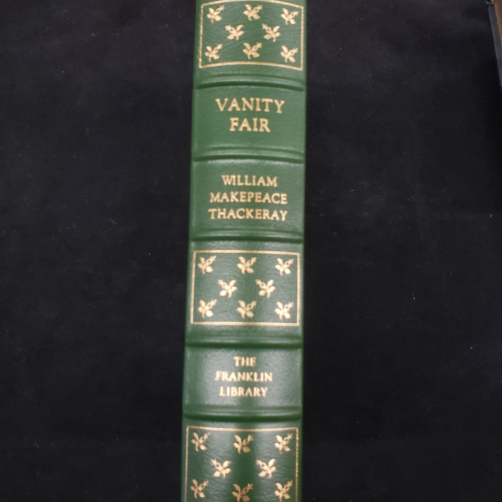 Vanity Fair, William Makepeace Thackeray Franklin Library 100 GREATEST BOOKS