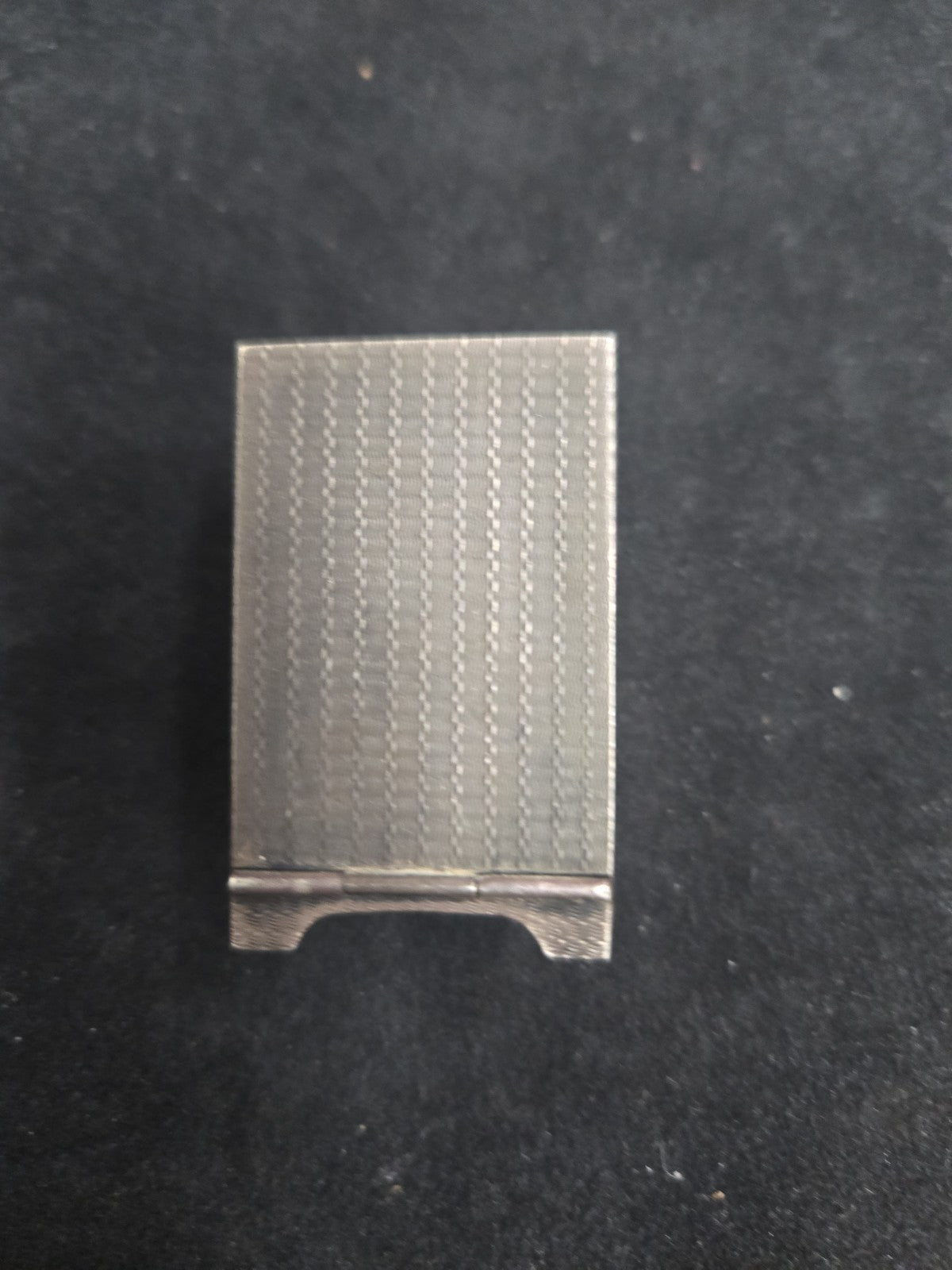 Huitain Mfg Sterling Guilloche Swiss Made 8 Day Clock
