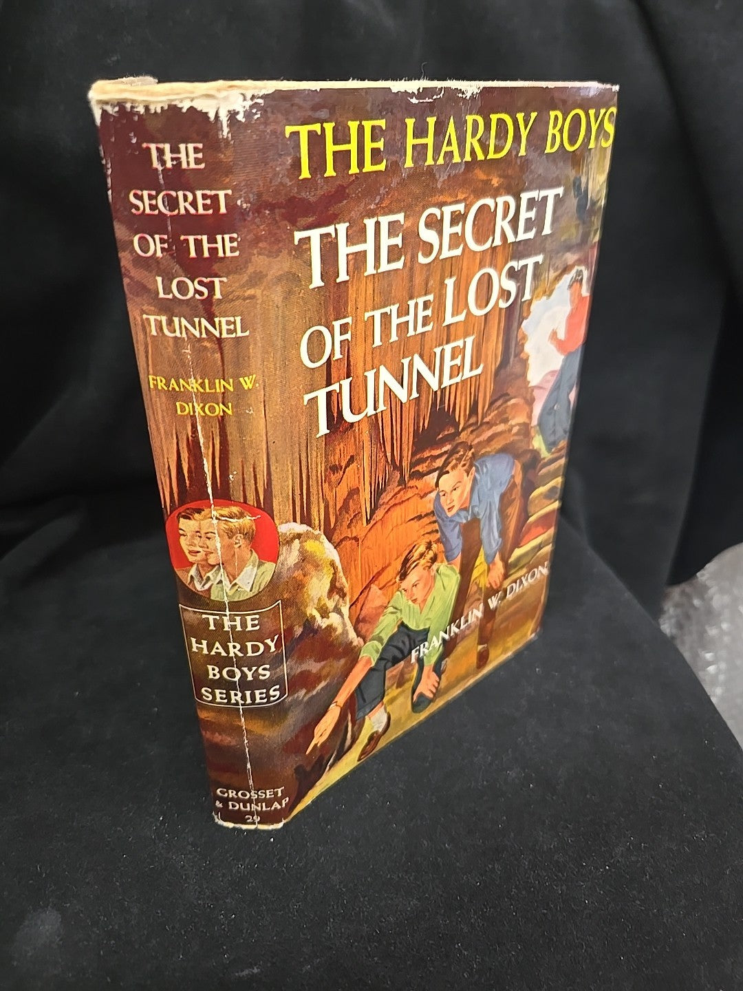 Hardy Boys #29 The Secret of the Lost Tunnel - With Dust Jacket - 1950