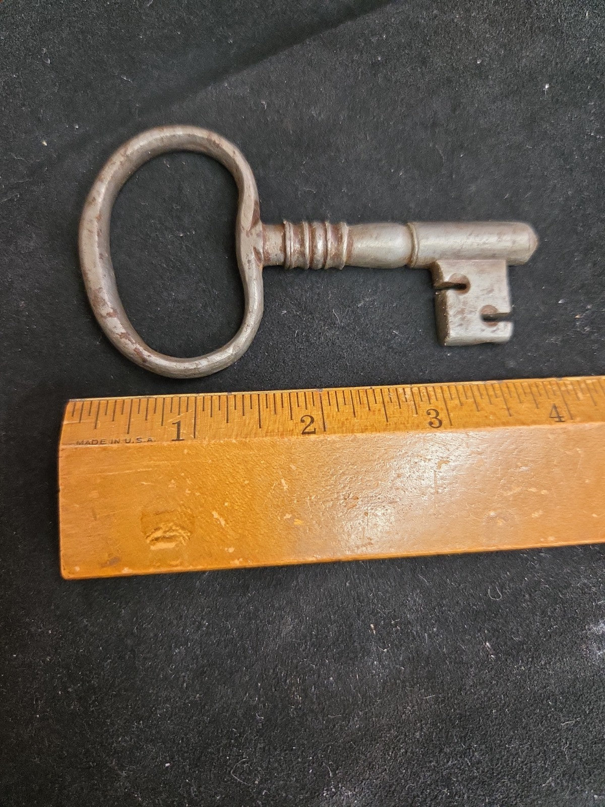 Large Antique Early Georgian or 18TH C. Secretary Cabinet Key