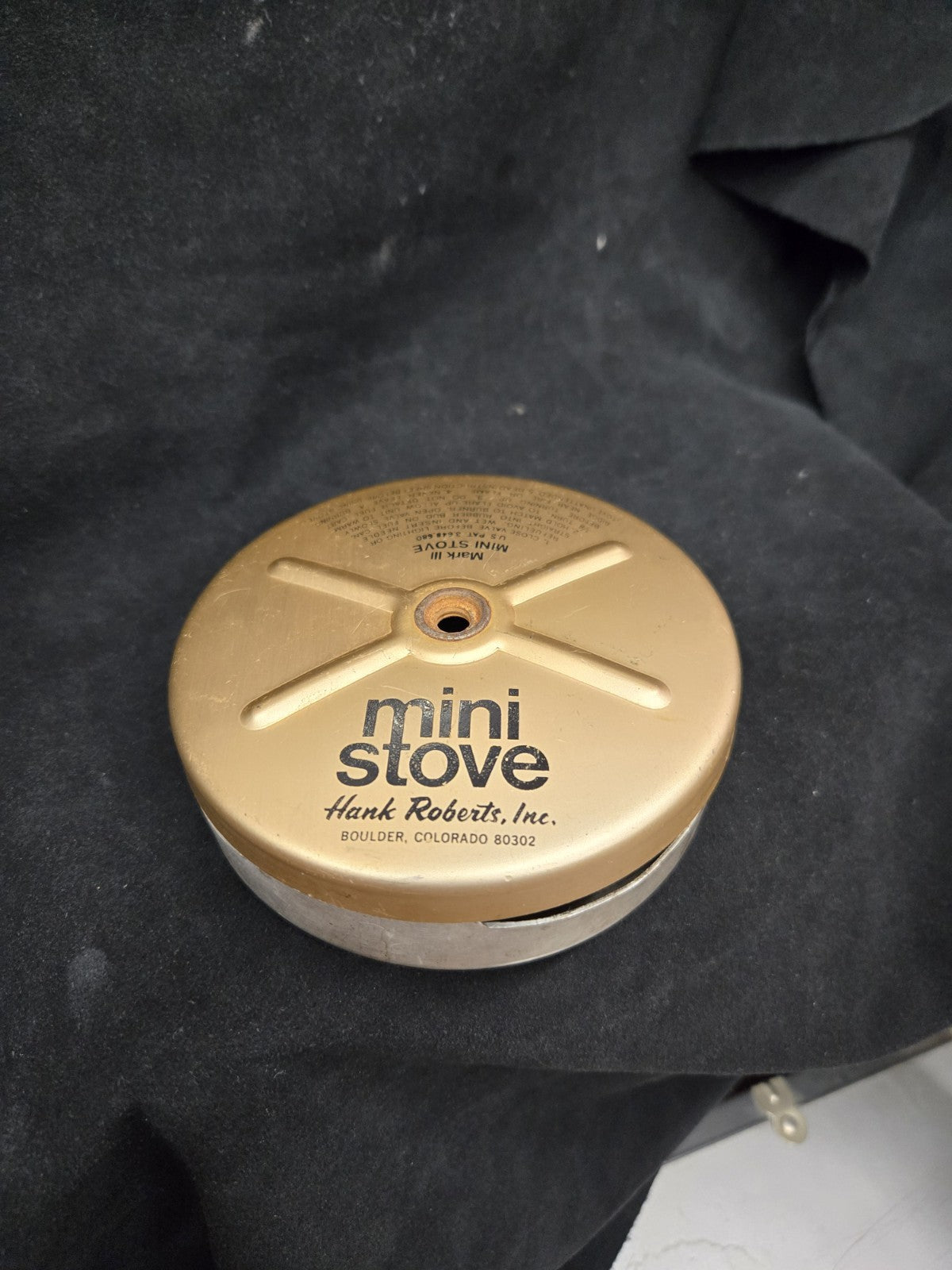 Hank Roberts Mark III Compact Backpacking  Mini Stove