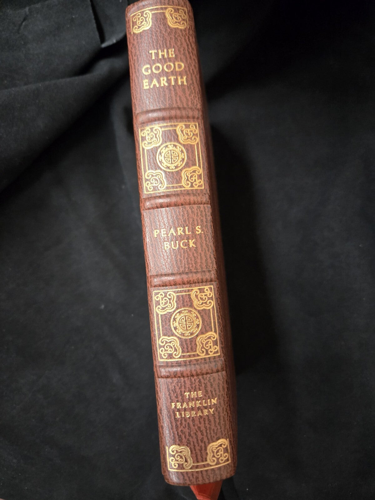 The Good Earth, Pearl Buck, Franklin Library, 1975