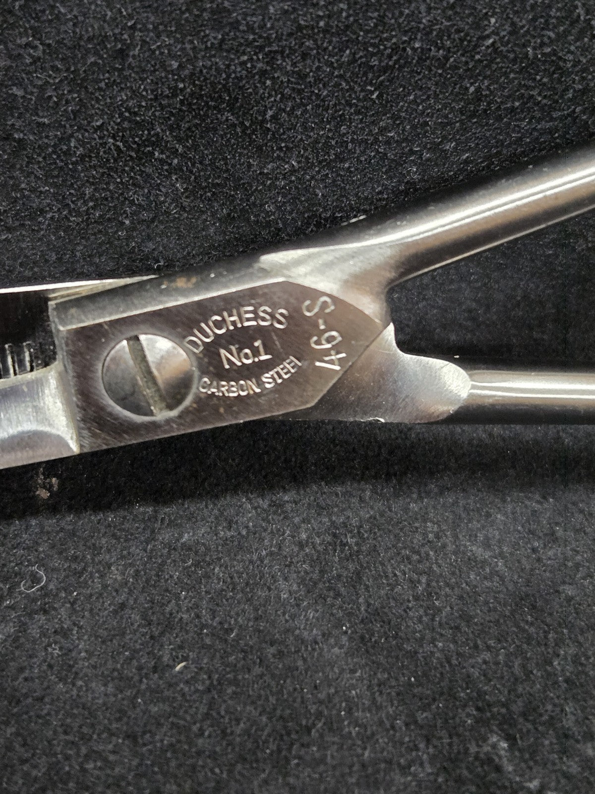 Duchess No. 1 Carbon Steel International Cutlery Co Scissors Solingen 1920s