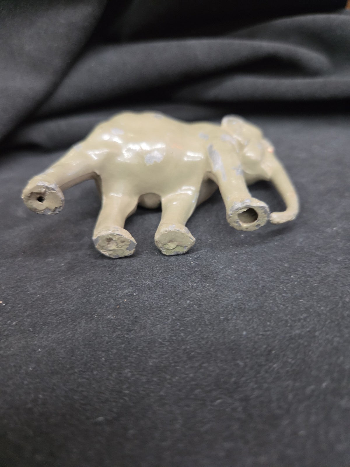 Old Britains, Ltd 1930s Lead Zoo Series, Adult Indian Elephant