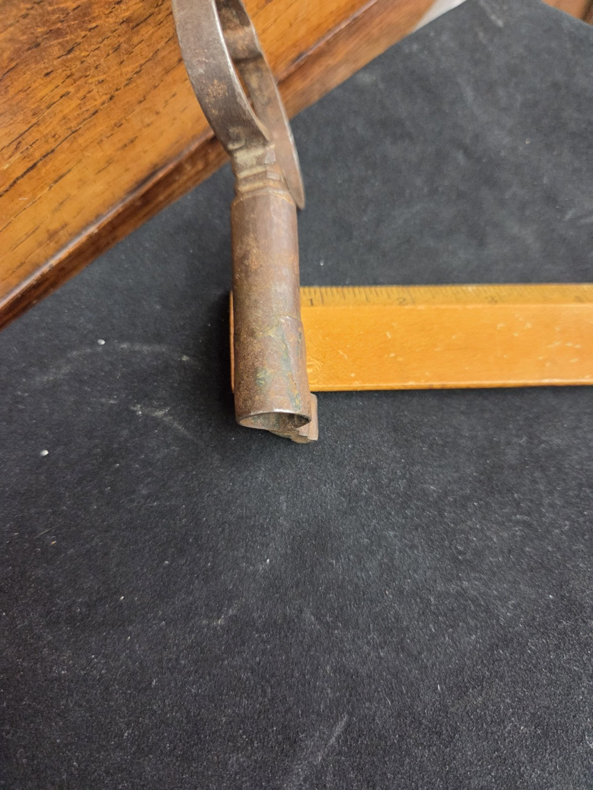 Antique Castle Church Cast Iron Key