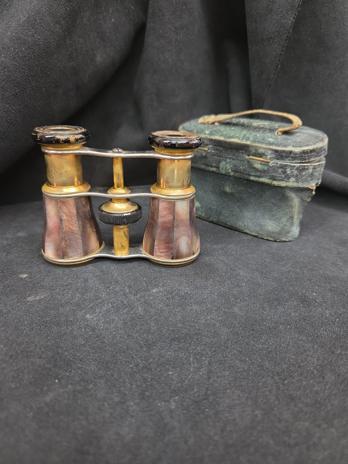 Pair of Williams, Brown & Earle  Mother Of Pearl Opera Glasses