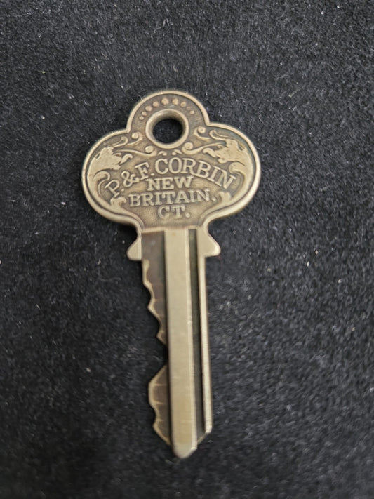 Antique Key: P & F Corbin New Britain Ct. #1219835