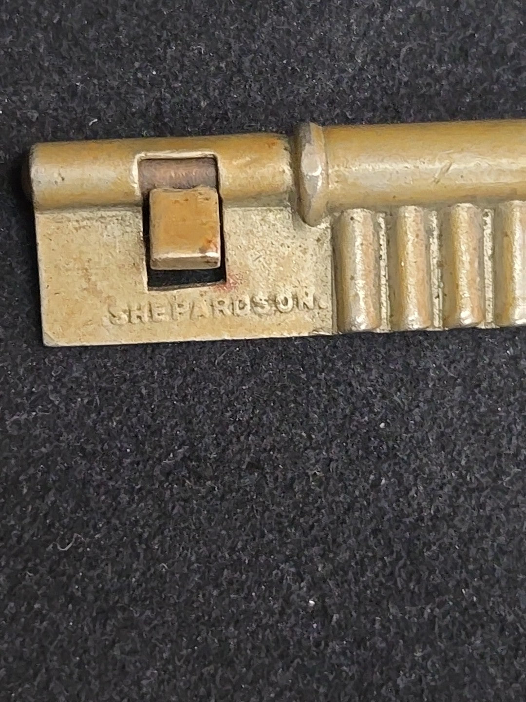 Vintage/antique Shepardson Hotel Key Hole Guard