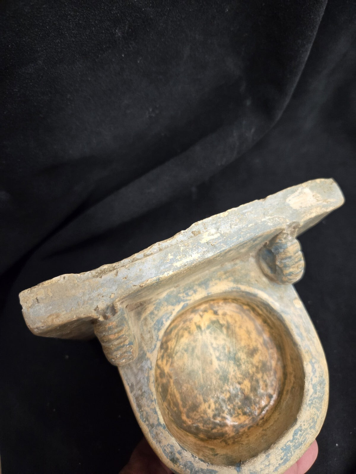 Batchelder California Ceramic Cup Holder with Snails