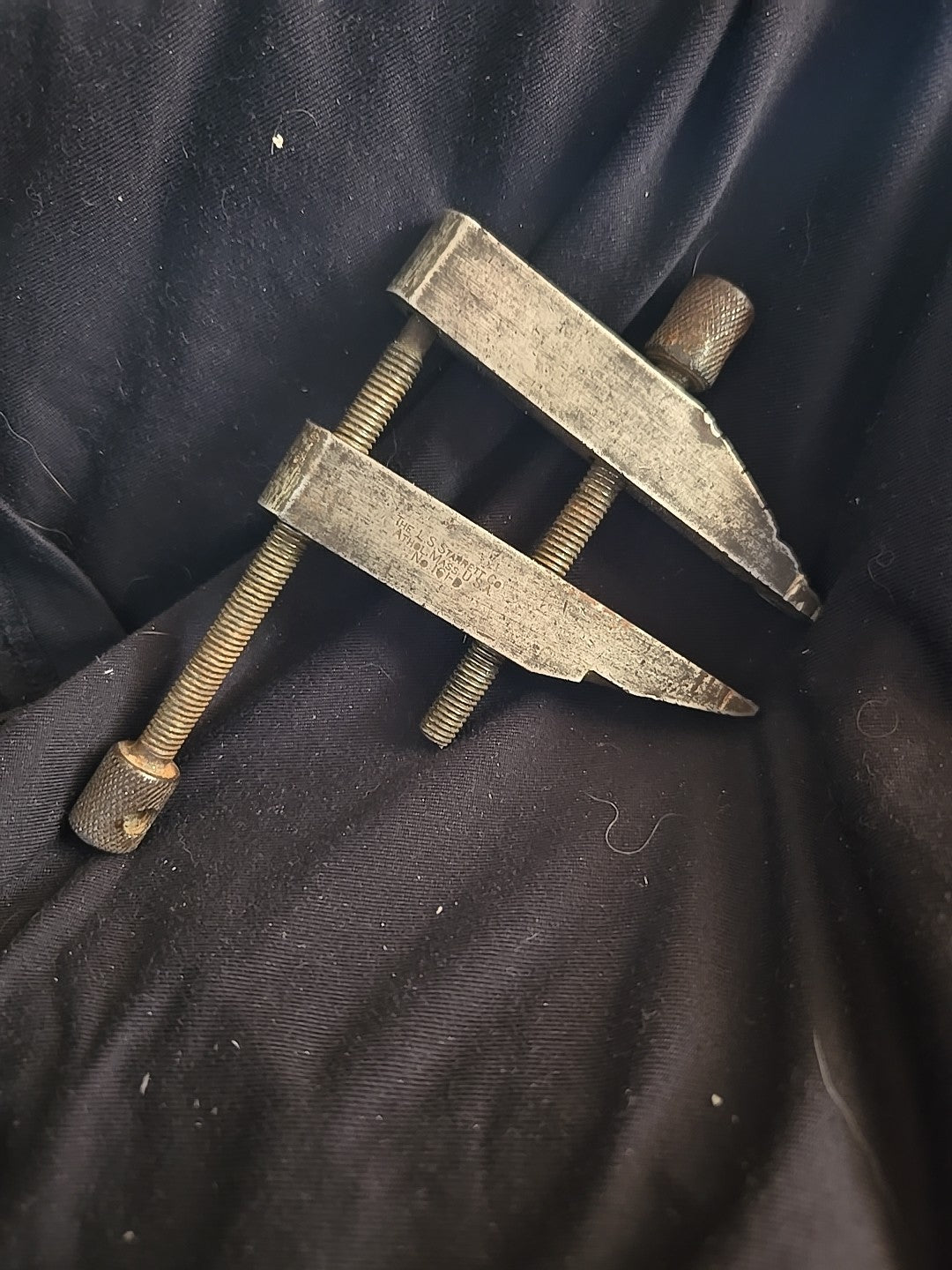 L.S. STARRETT No 161-D Machinist Parallel Clamp Tool Maker