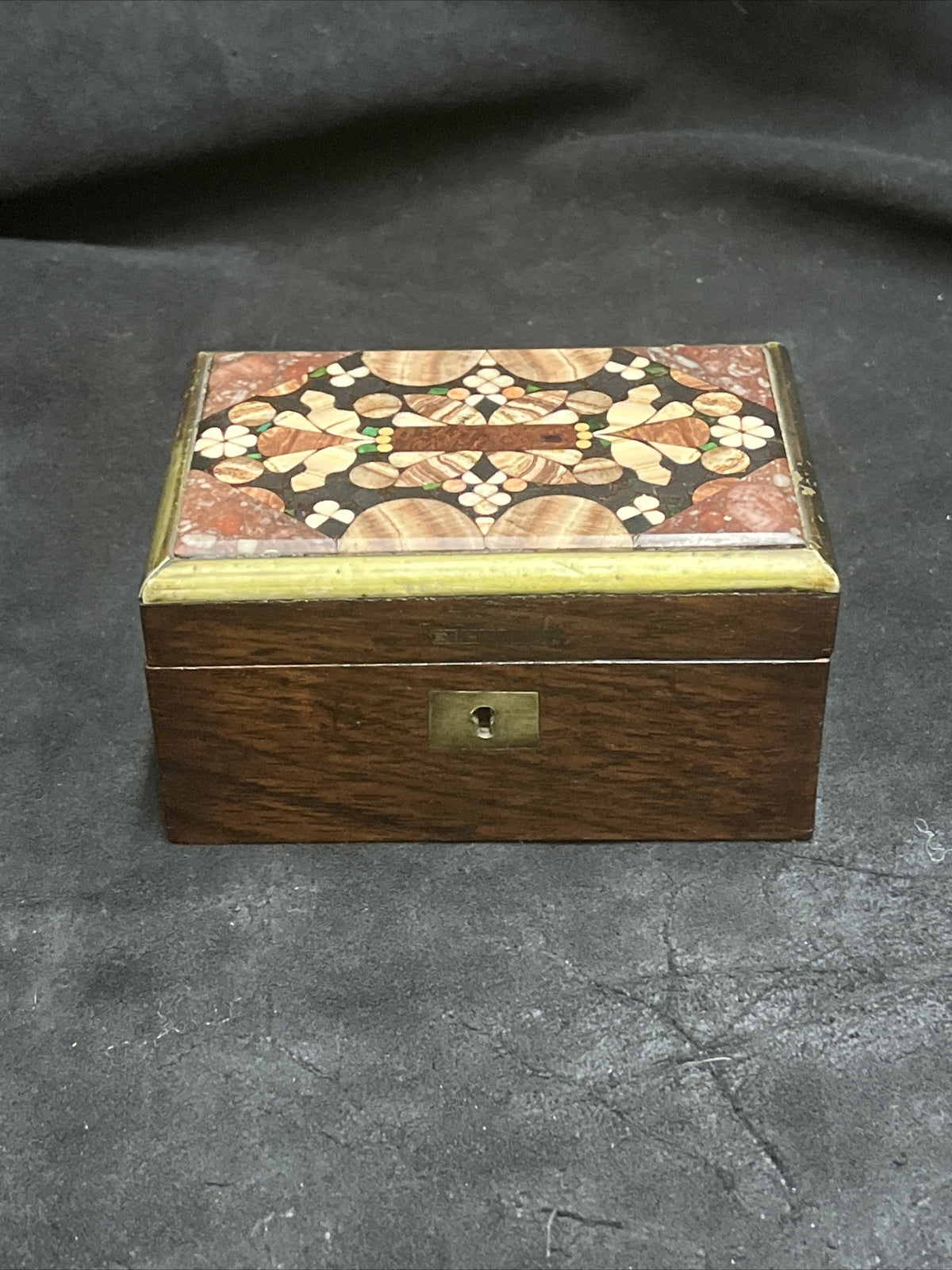 Vintage Pietra Dura Small Box