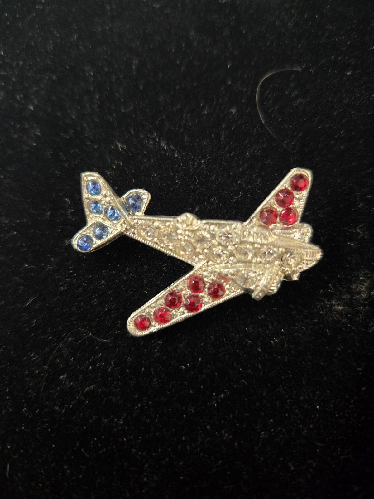 Vintage WWII Airplane Brooch Sweetheart