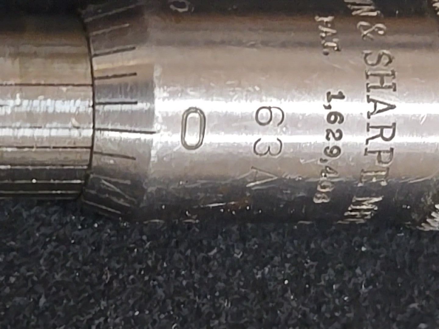Vintage Brown and Sharpe Outside Micrometer 2 - 3 Inch No. 63a