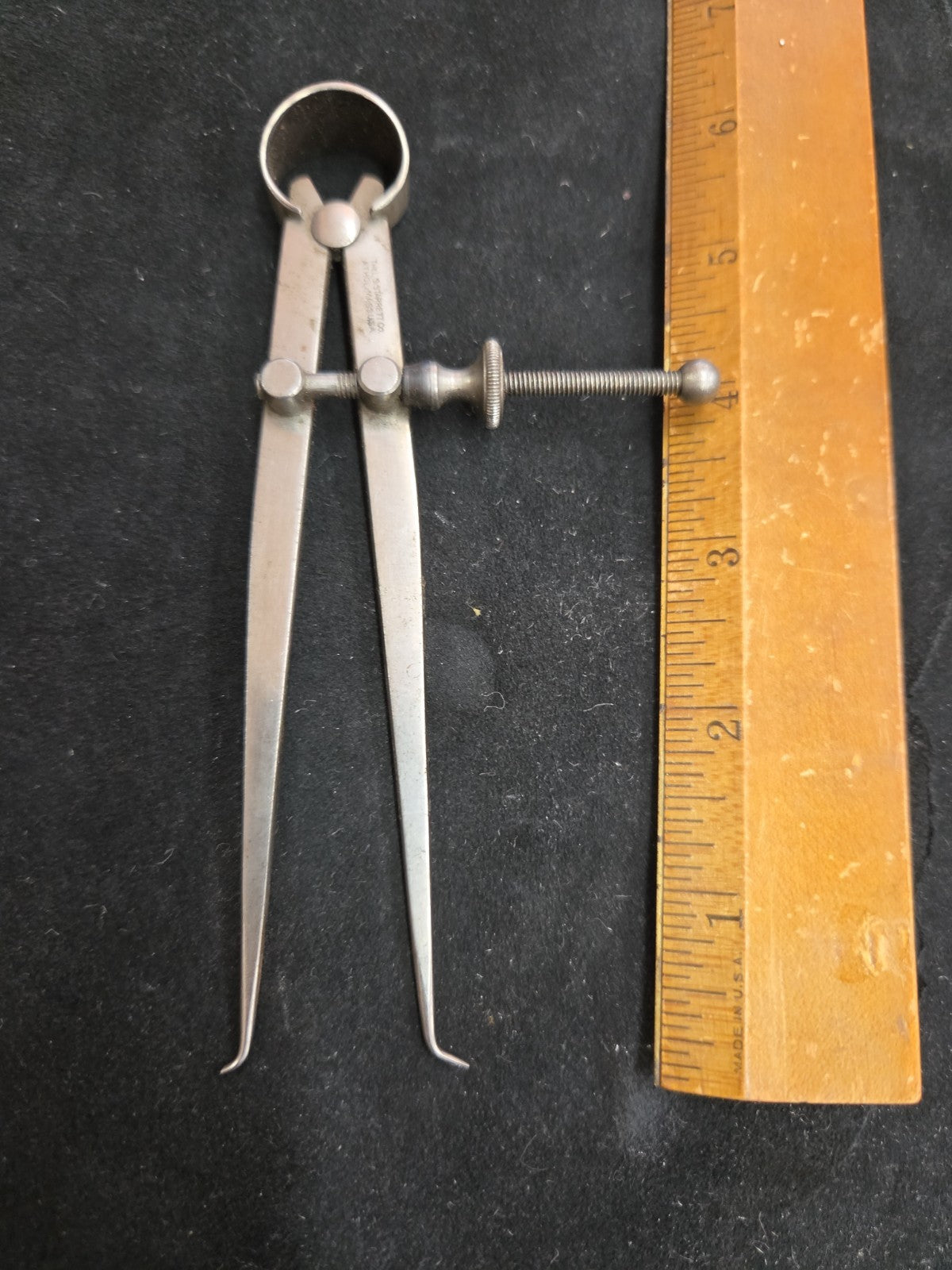 Starrett Yankee Spring-Type Inside Calipers 0 to 6"