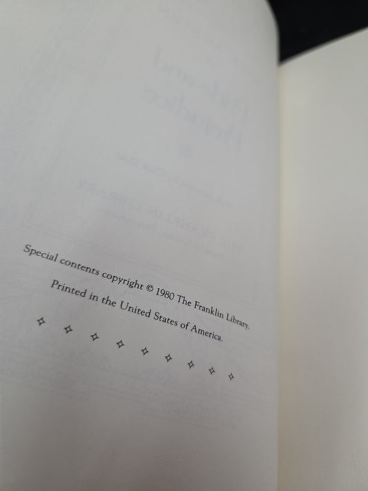 Pride and Prejudice by Jane Austen - The Franklin Library - 1980