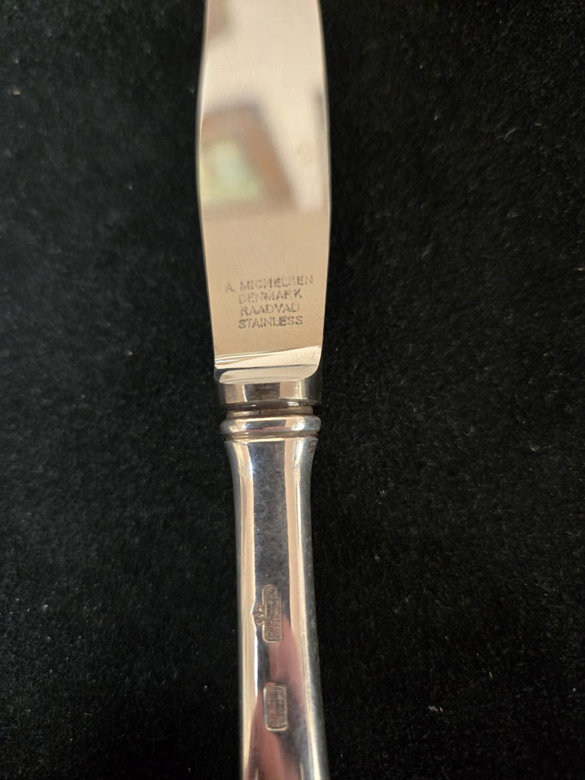 Ole Hagen for A. Michelsen. Sterling Silver Butter Spreader Ida